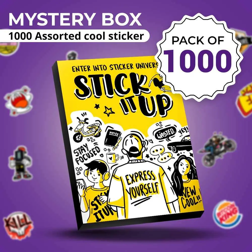Mystery Box 7 [1000 Random Stickers] 1