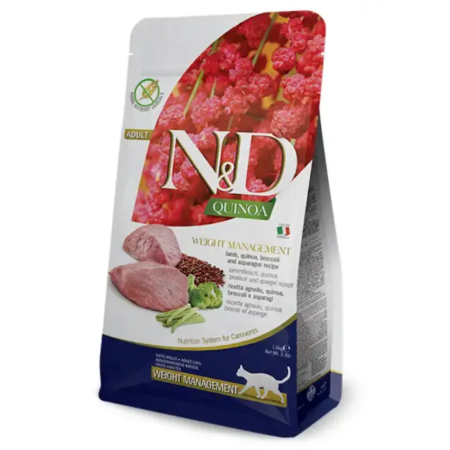 Farmina Cat N&D Quinoa Weight Management 1