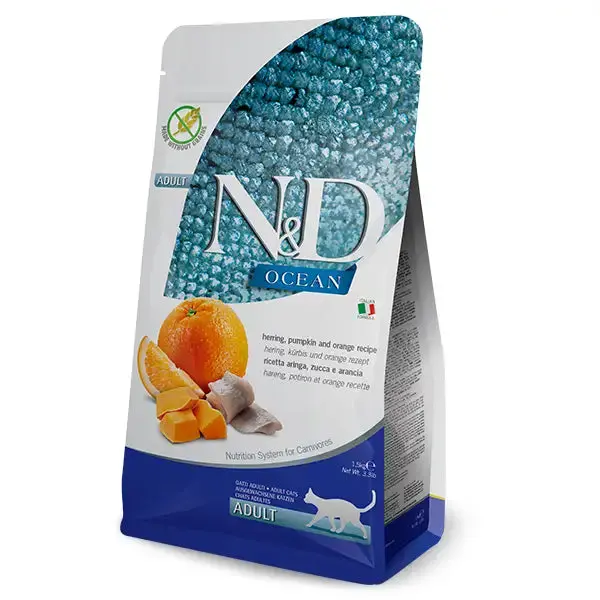 Farmina Cat N&D Ocean Aringa Zucca E Arancia 1
