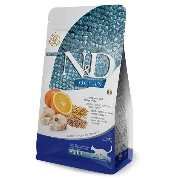Farmina Cat N&D Ocean Merluzzo E Arancia 1