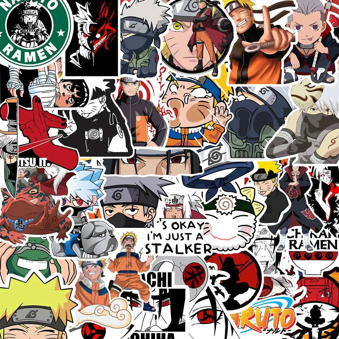 Naruto Sticker Packs [50 Sticker] 1