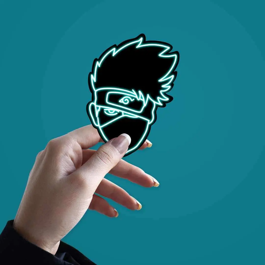 Neon Kakashi Sticker 2