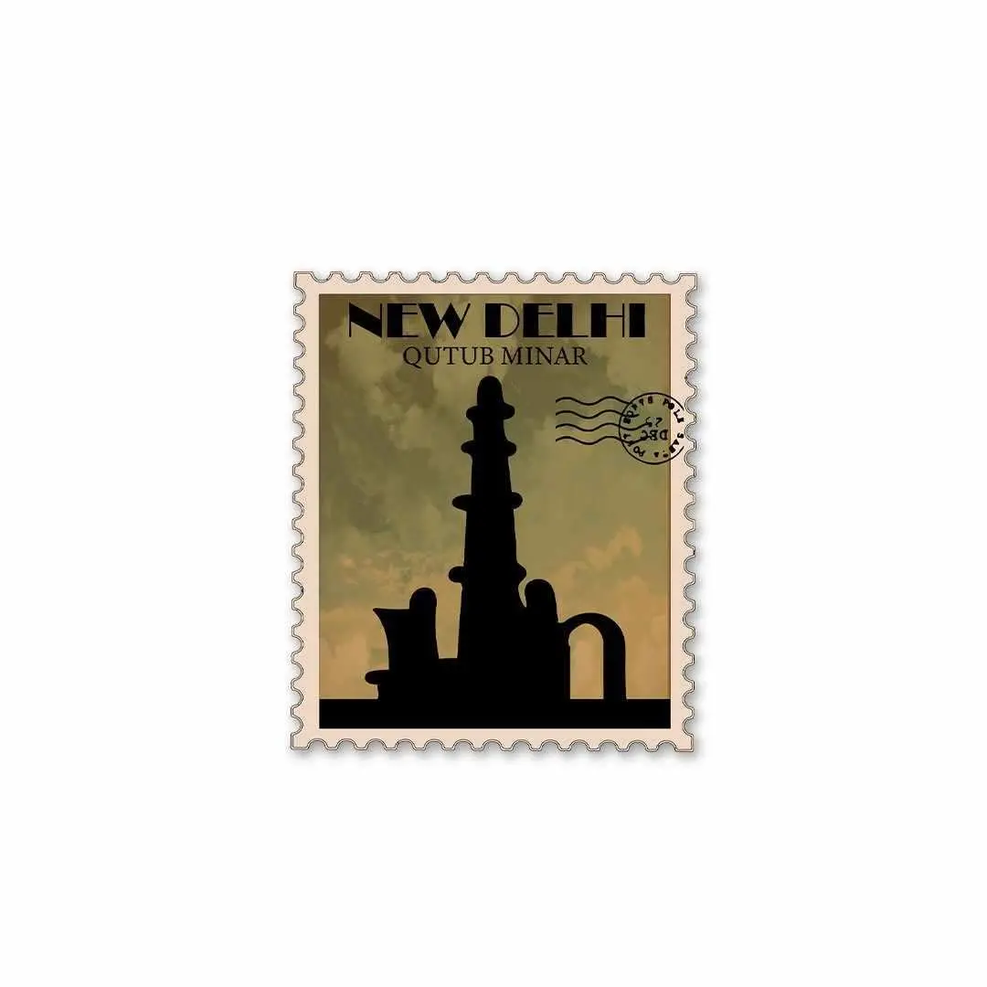 New Delhi - Qutub Minar Sticker 1