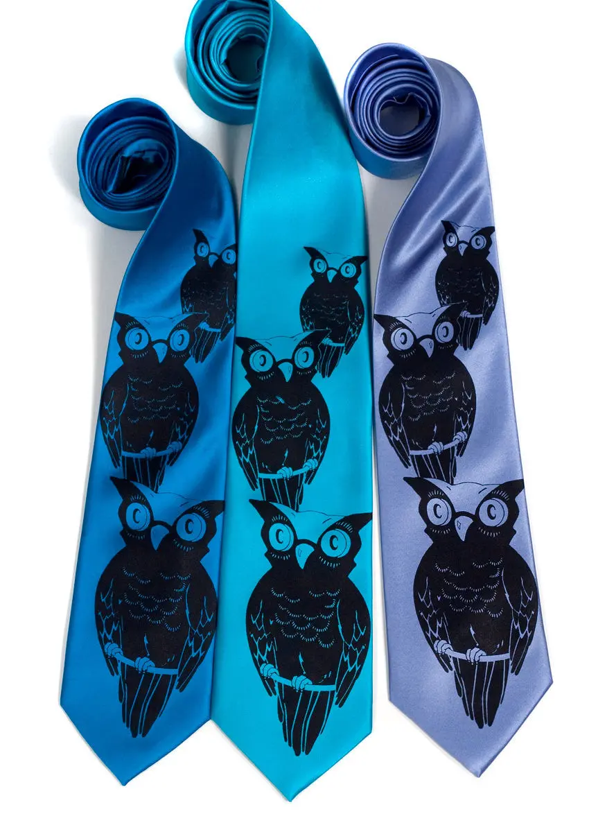 Night Owl Necktie 1