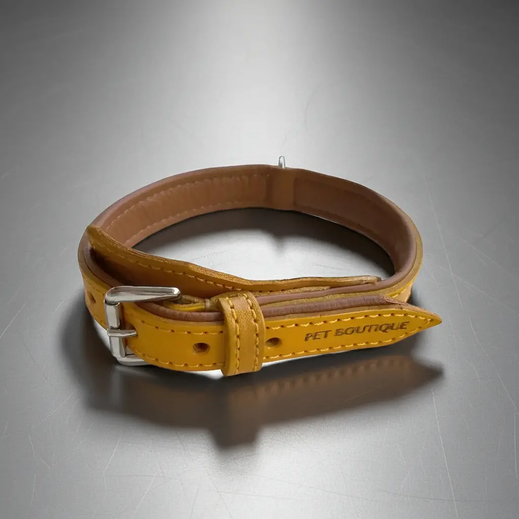 Pet Boutique - Elegant Collare In Cuoio 3
