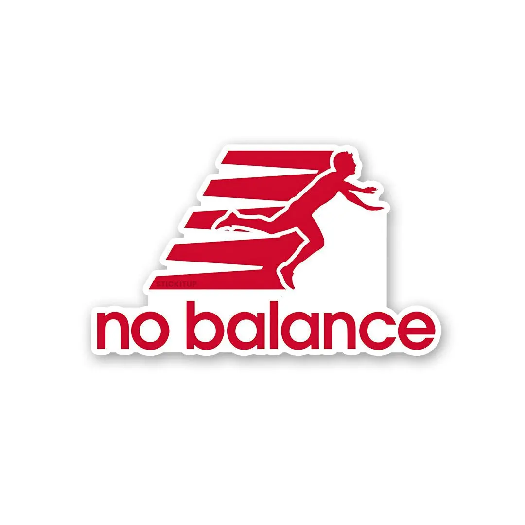No Balance Sticker 1