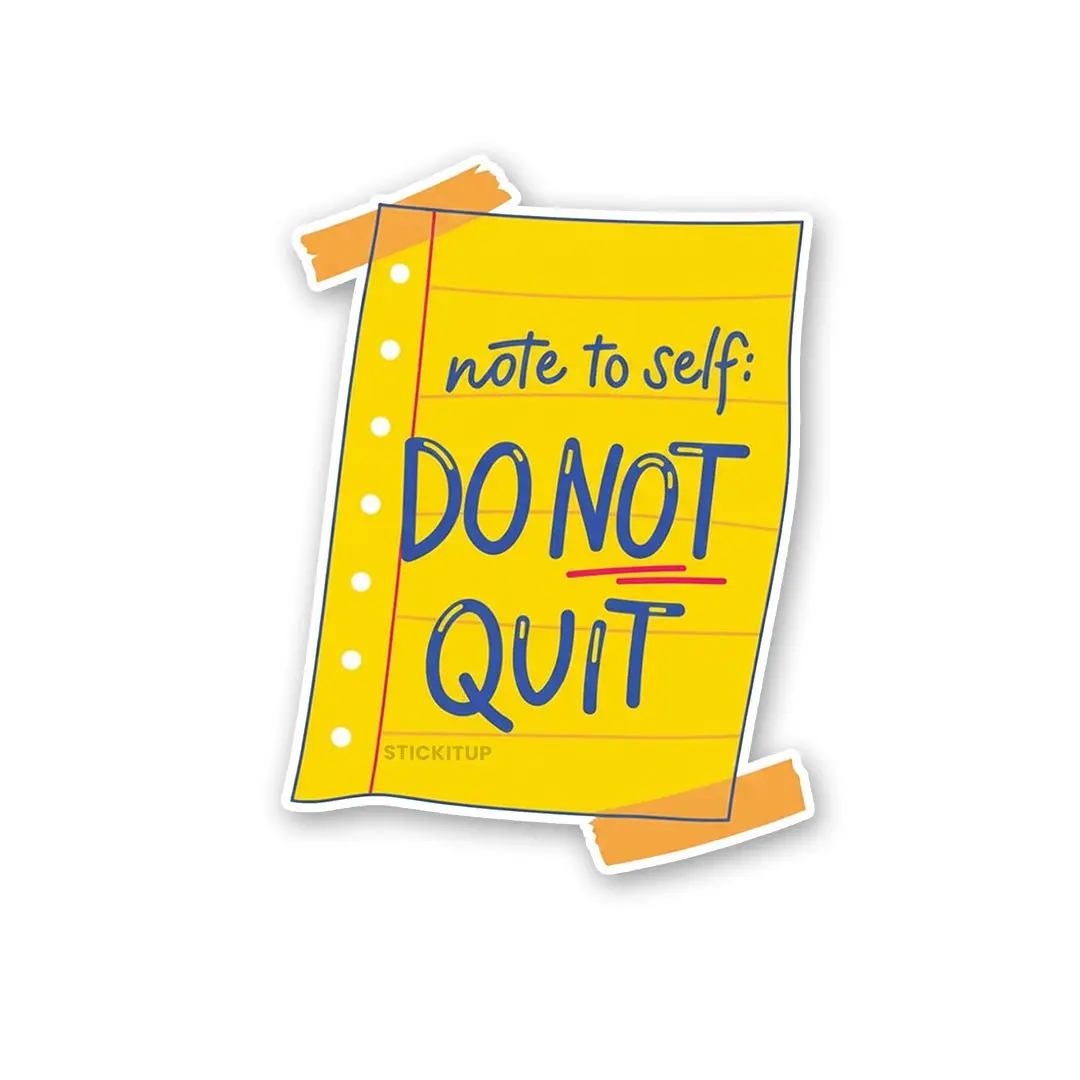 Note To Safe Sticker 1