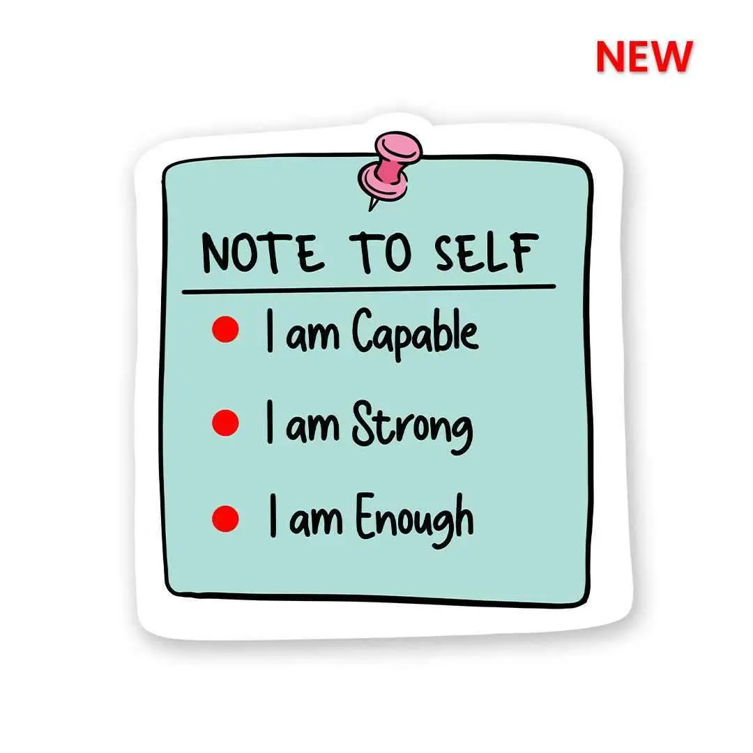 Note To Self Sticker 1