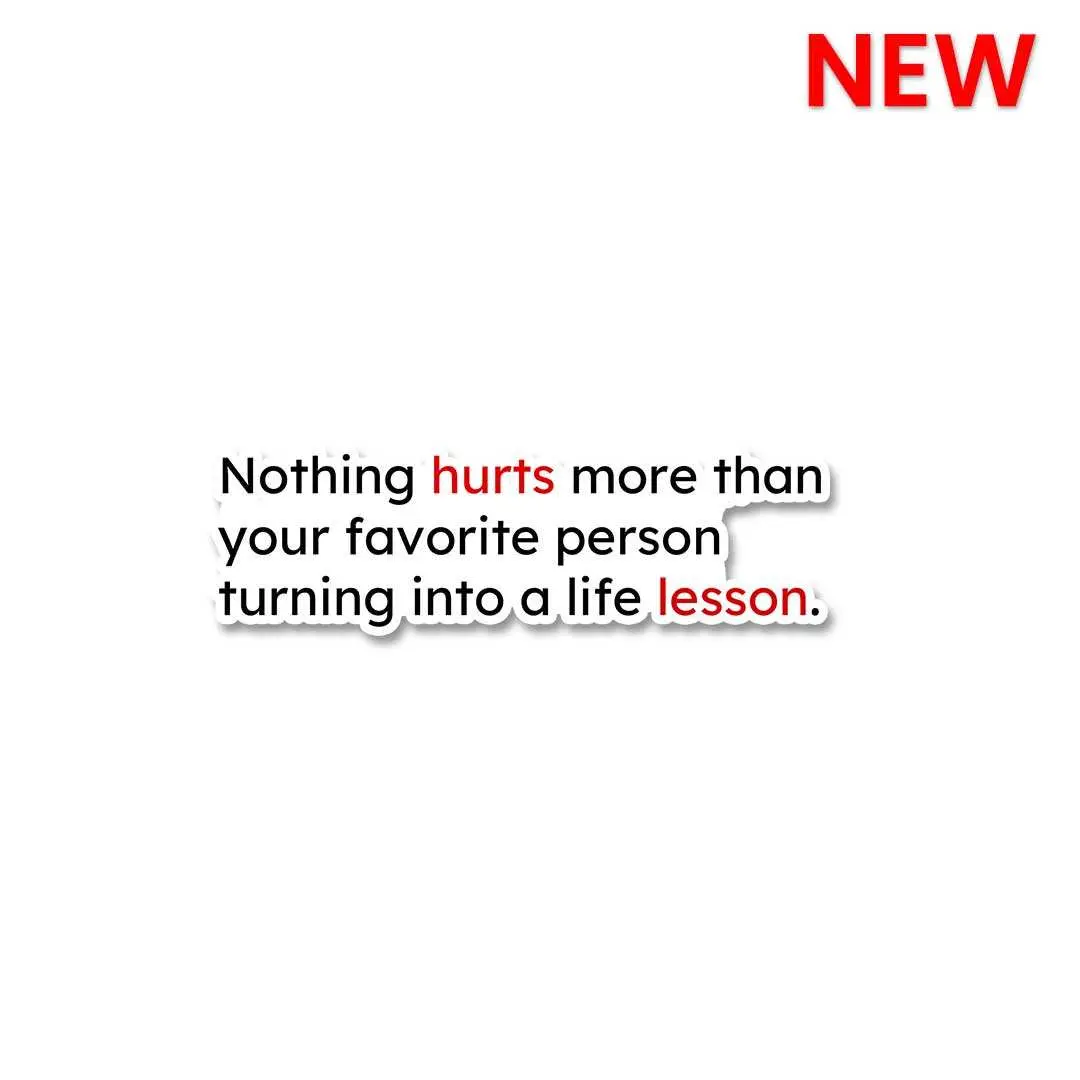 Nothing Hurts Sticker 1