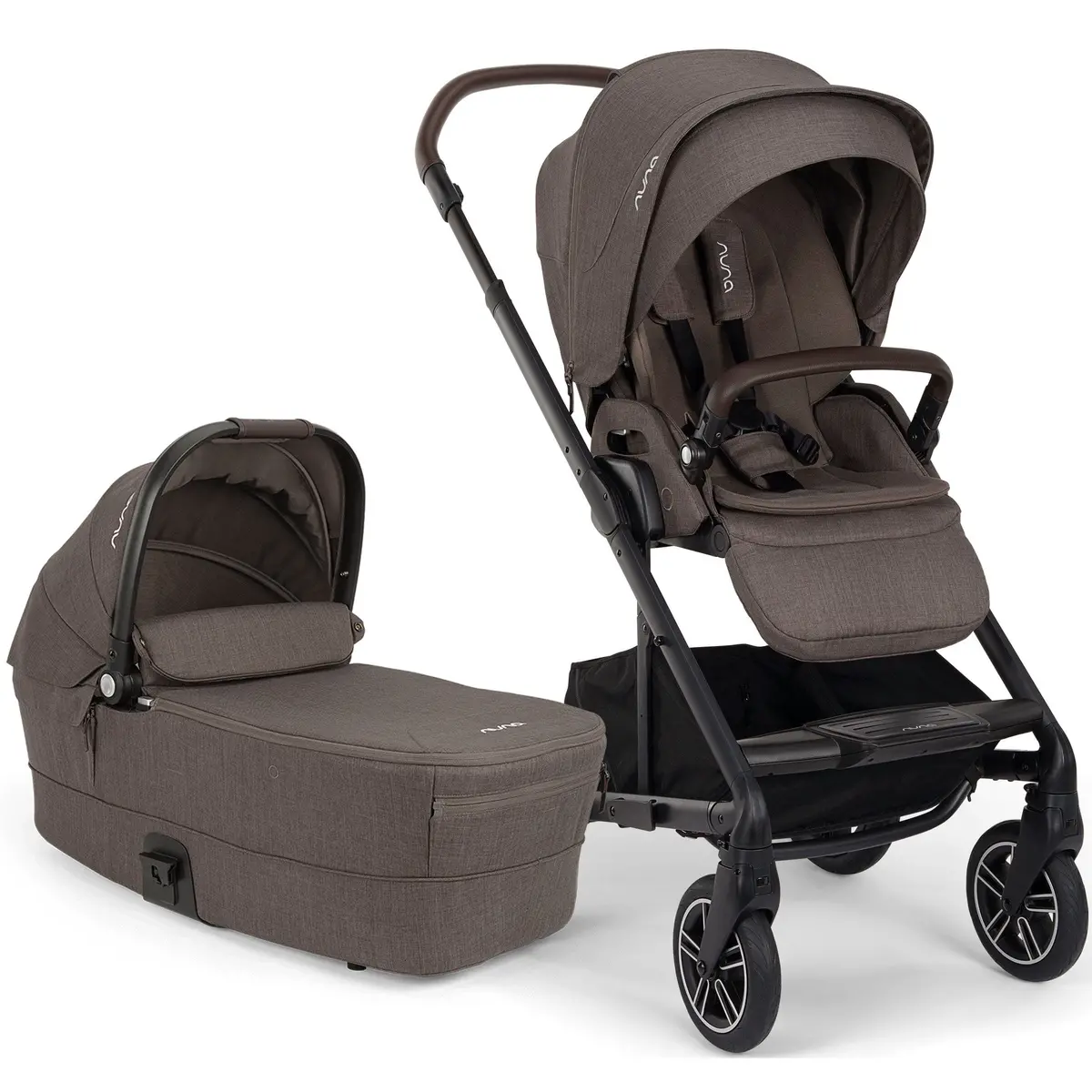 Nuna Mixx Next 2 In 1 Pram - Chestnut 1