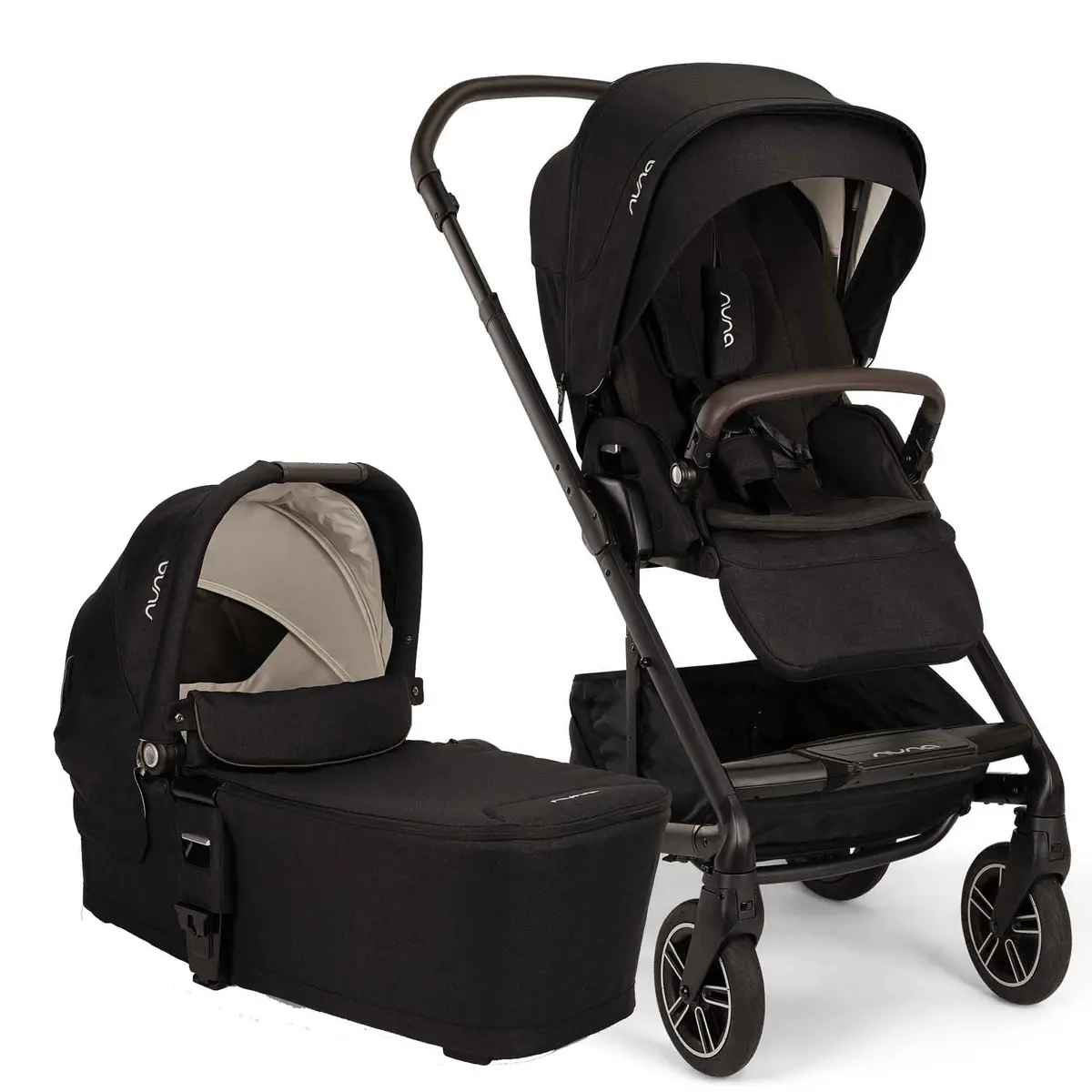 Nuna Mixx Next 2In1 Pram - Caviar 1
