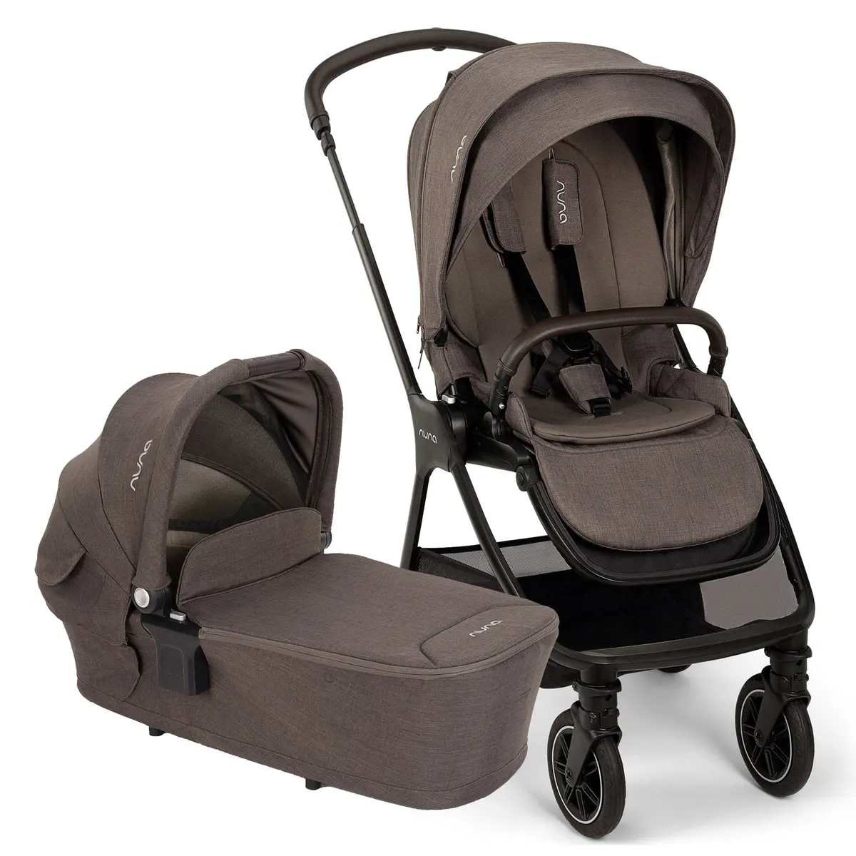 Nuna Triv Next 2In1 Pram - Chestnut 1