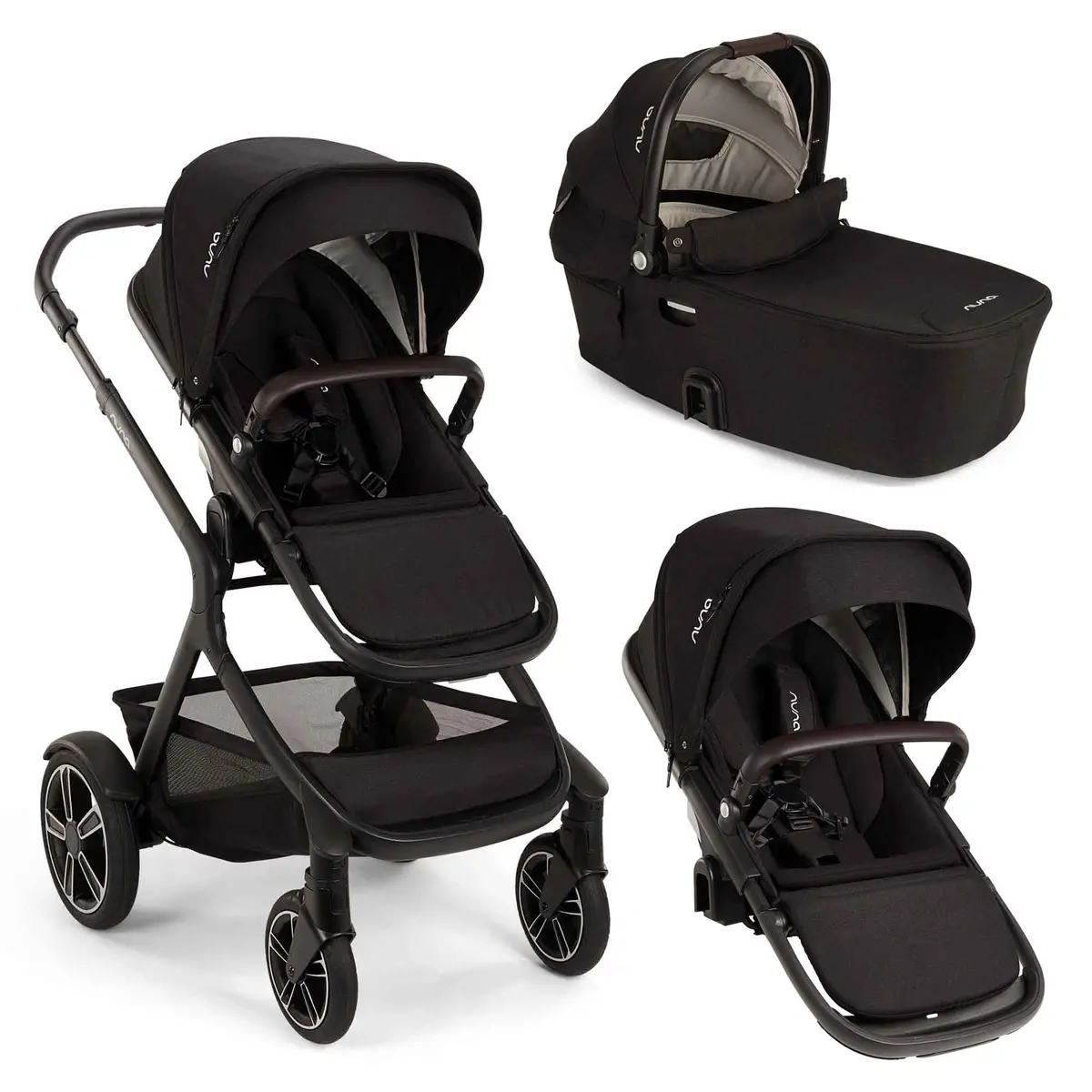 Nuna Demi Next Tandem Bundle - Caviar 1