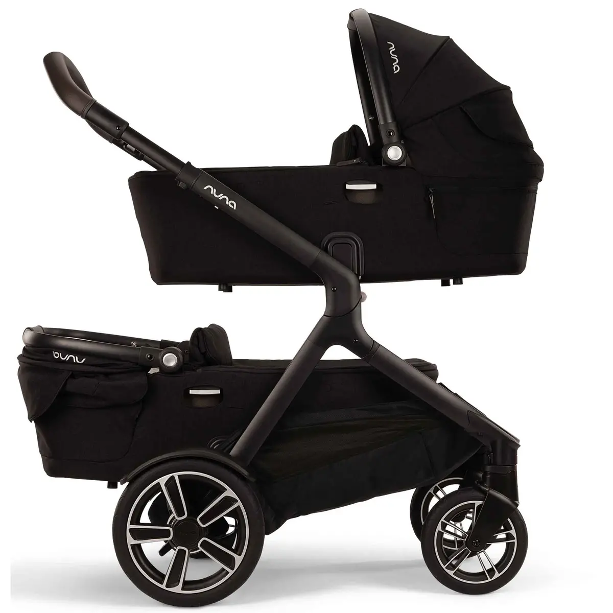 Nuna Demi Next Twin Bundle - Caviar 2