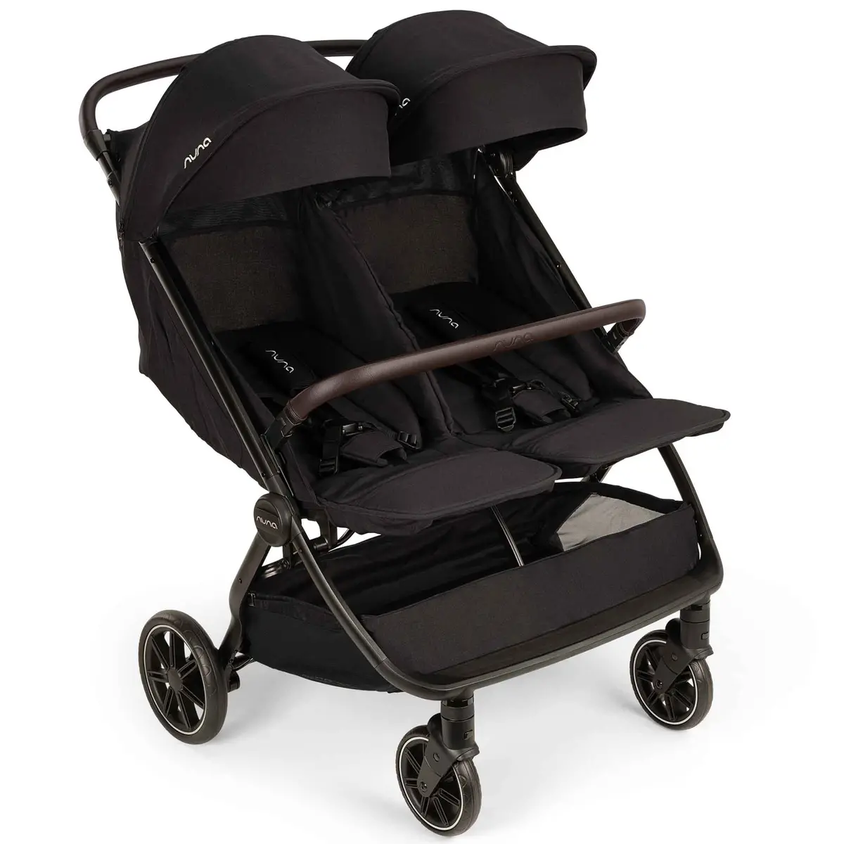 Nuna Trvl Dubl Stroller - Caviar 1