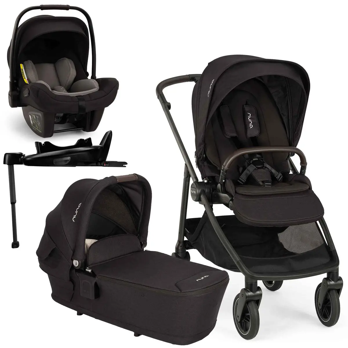 Nuna Swiv & Pipa Next Bundle - Caviar 1