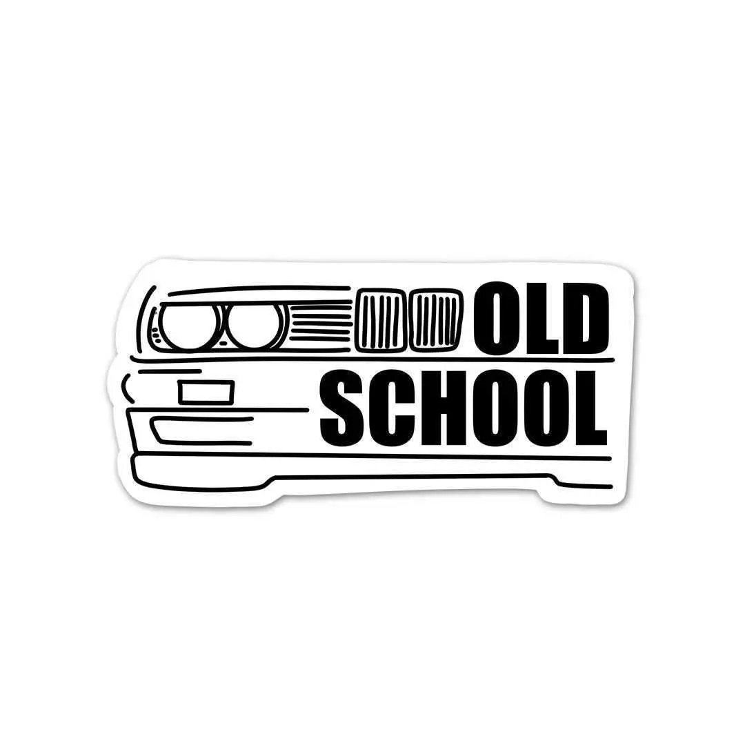 Old School Sticker 2