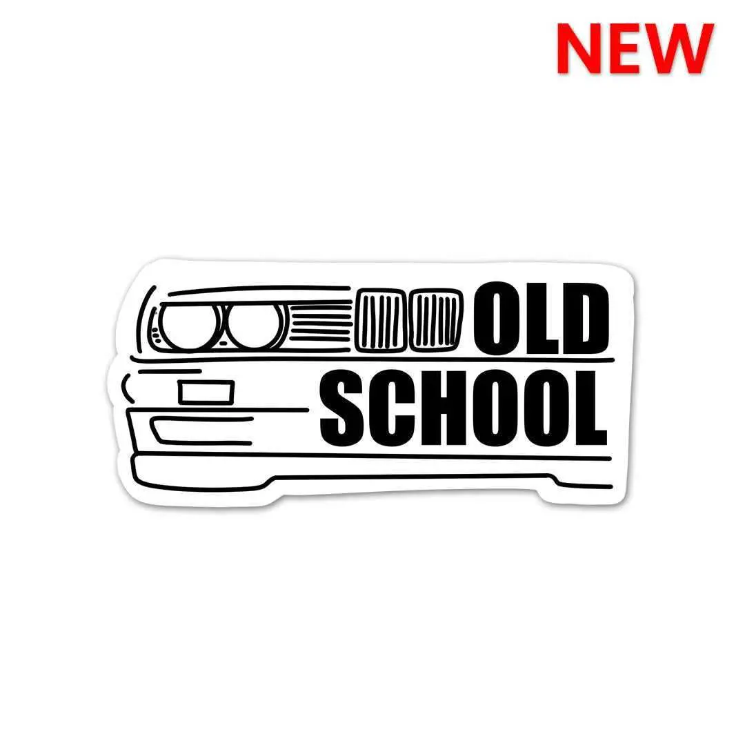 Old School Sticker 1