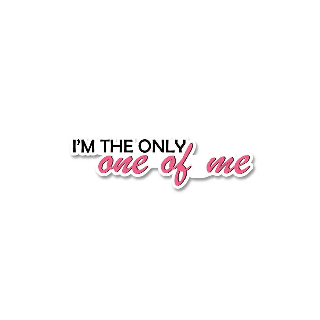 One Of Me Sticker 1