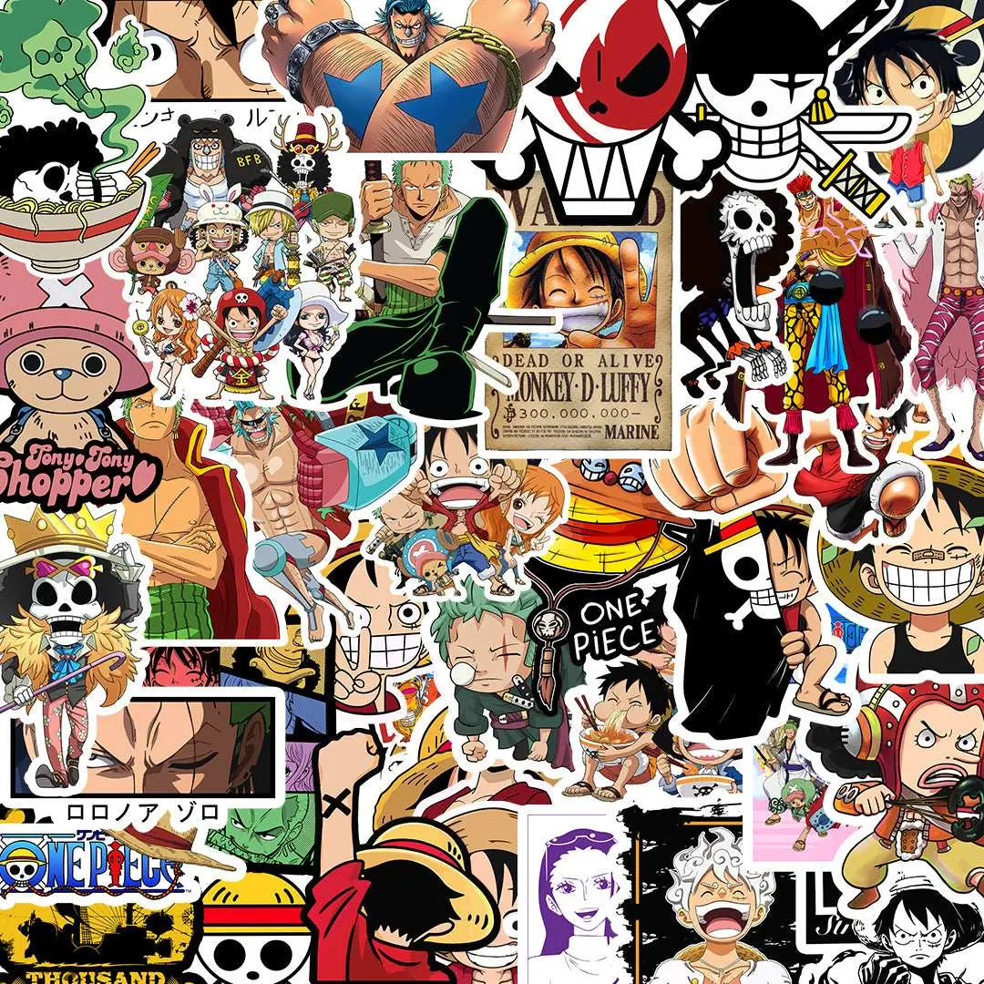 One Piece Sticker Packs [50 Sticker] 1