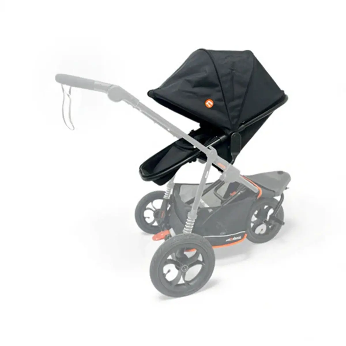 Out N About Nipper Switch - 2 In 1 Carrycot & Parent-Facing Seat - Black 1