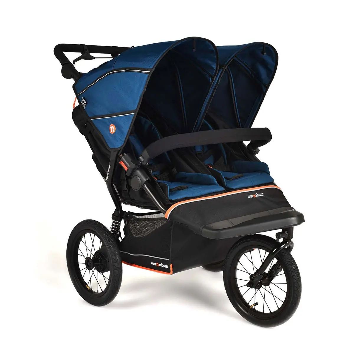 Out N About Nipper Double V6 Plus - Highland Blue 1