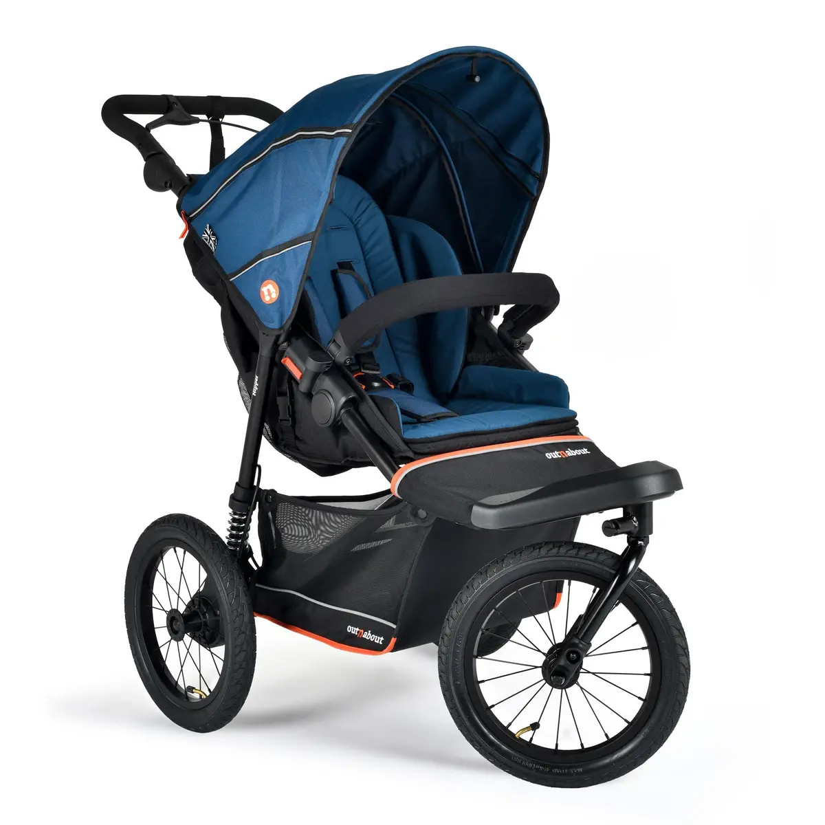 Out N About Nipper Single V6 Plus - Highland Blue 1