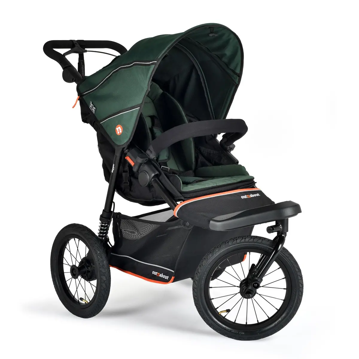 Out N About Nipper V6 Plus Travel System - Sycamore Green 2