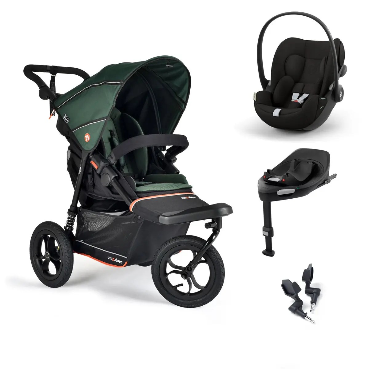 Out N About Nipper V6 Travel System - Sycamore Green 2