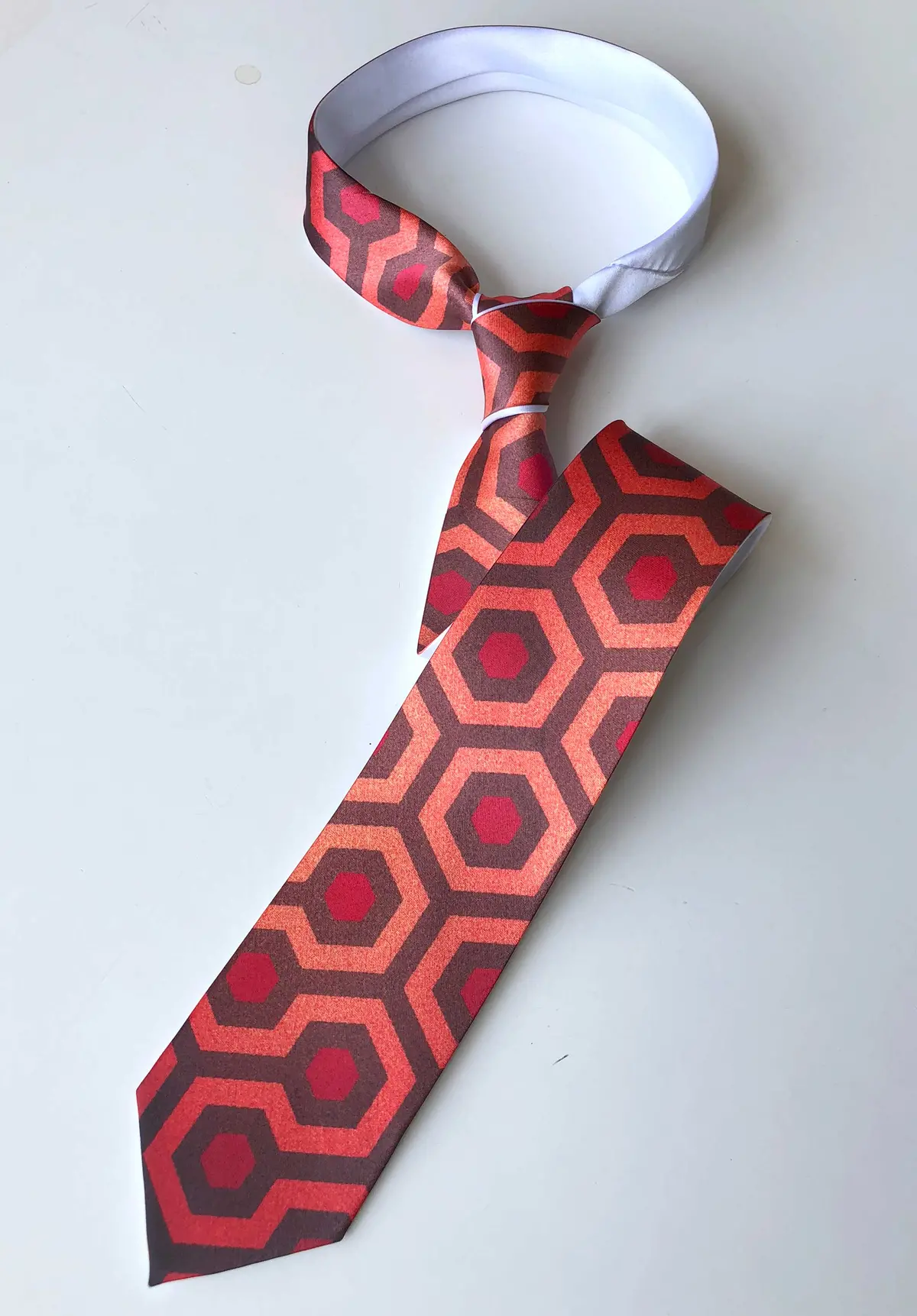 The Shining Inspired Necktie, Overlook Hotel Carpet Pattern 2