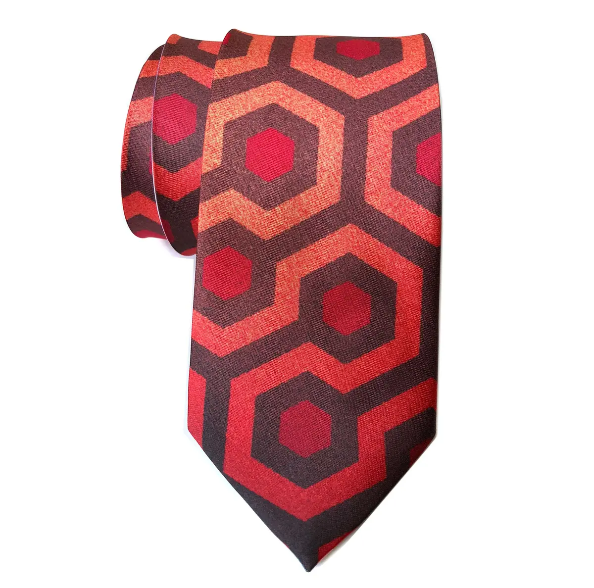 The Shining Inspired Necktie, Overlook Hotel Carpet Pattern 1