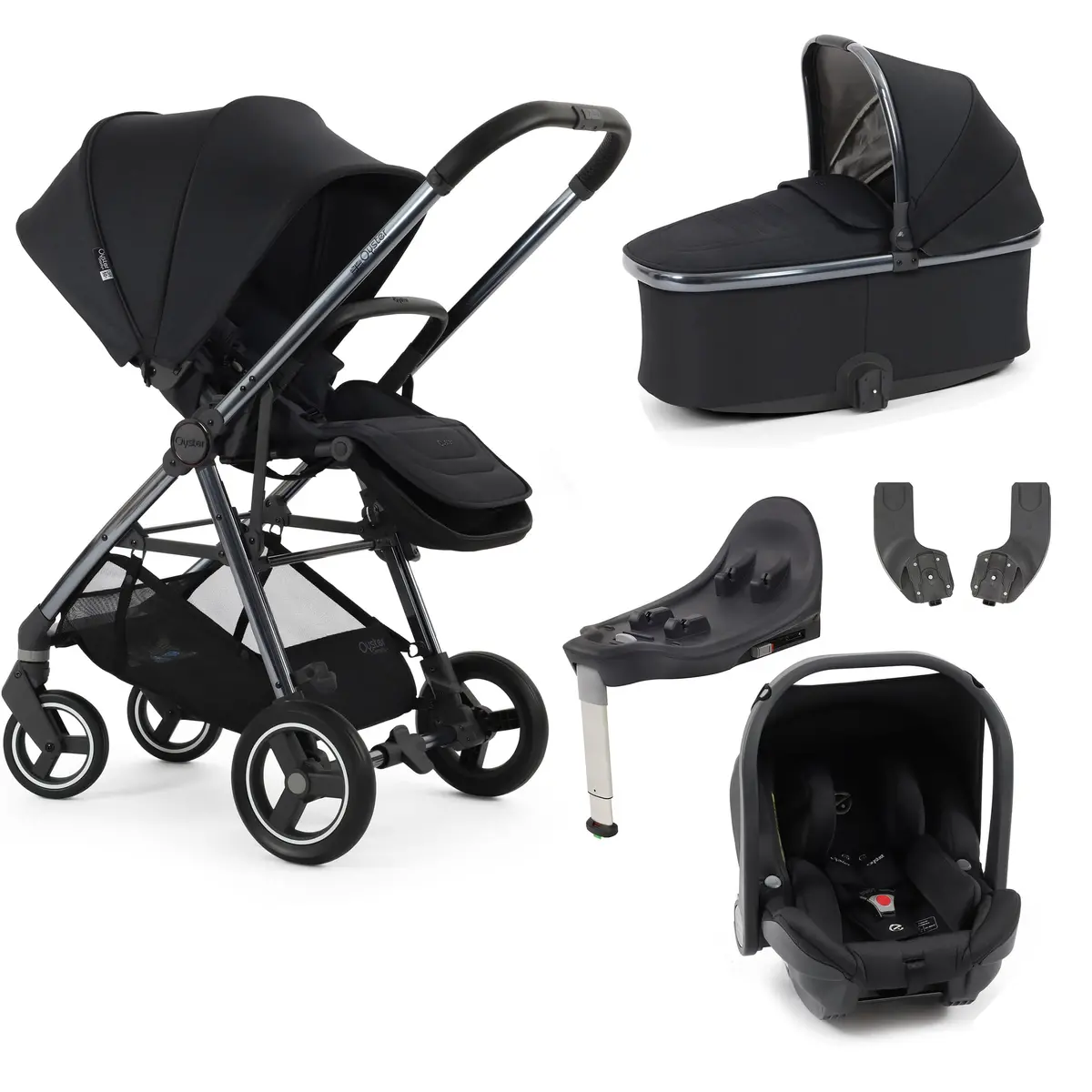 Babystyle Oyster Gravity+ 5 Piece Bundle - Carbonite 1