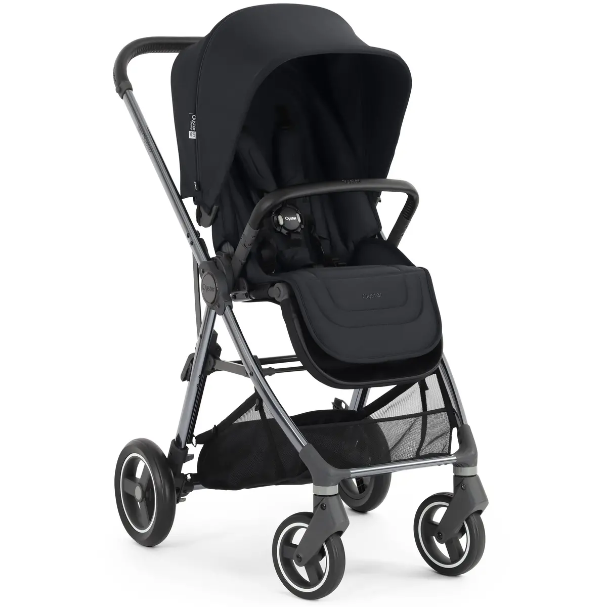 Babystyle Oyster Gravity+ Stroller - Carbonite 1
