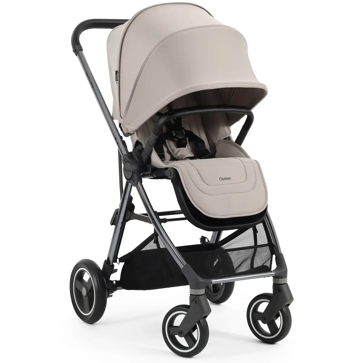 Babystyle Oyster Gravity+ Stroller - Stone 2