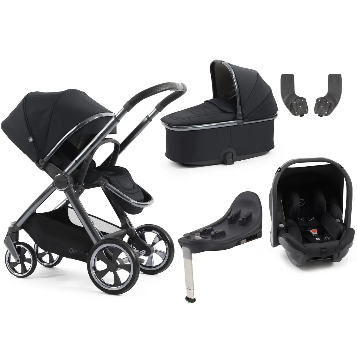 Babystyle Oyster 4 Essential Bundle - Carbonite 1