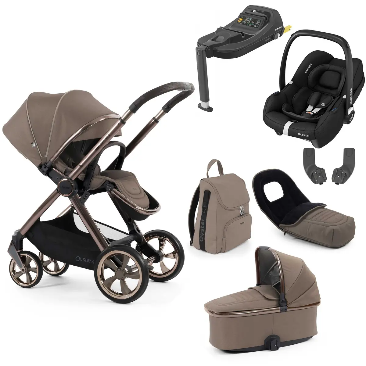 Babystyle Oyster 4 Luxury Bundle - Mink 2