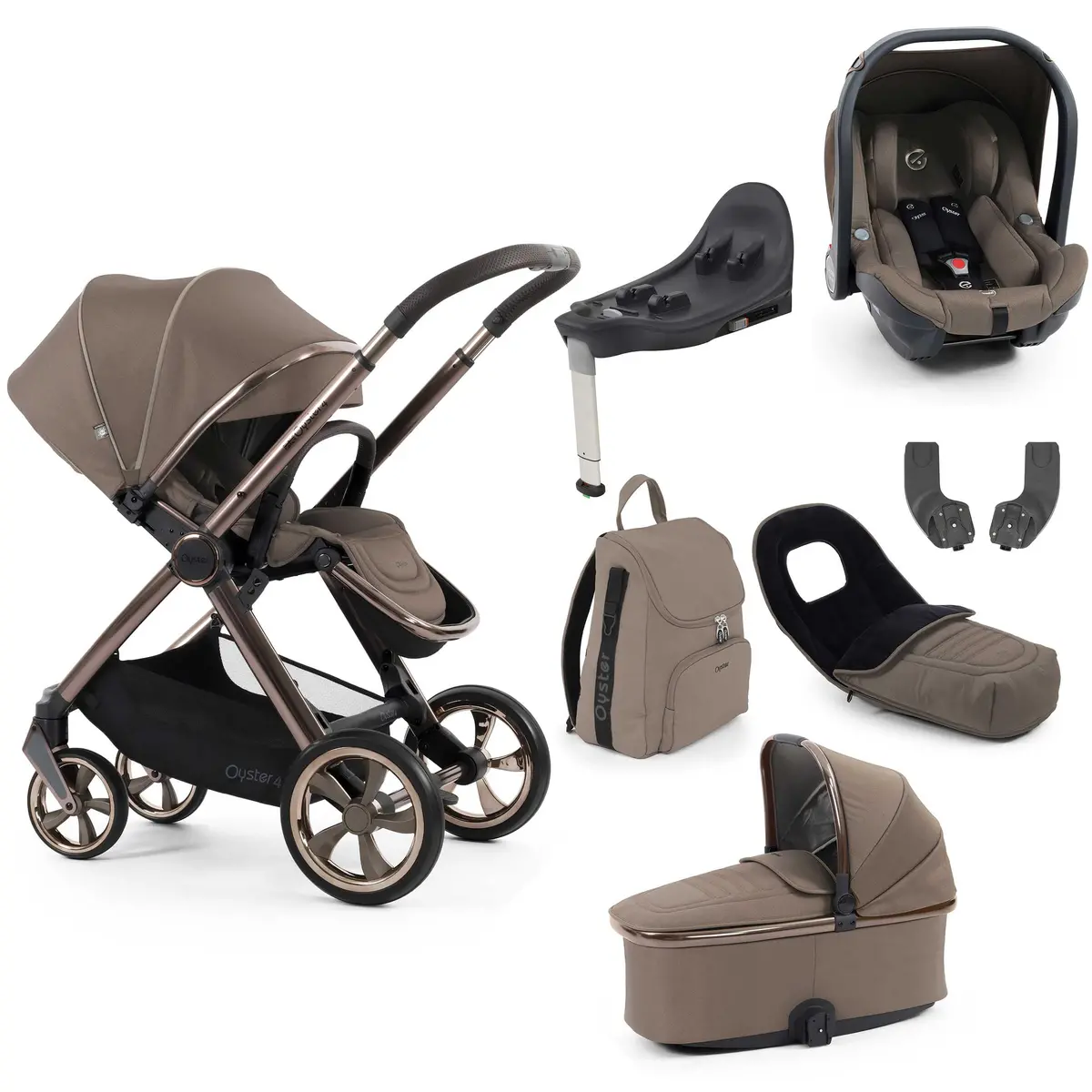 Babystyle Oyster 4 Luxury Bundle - Mink 1