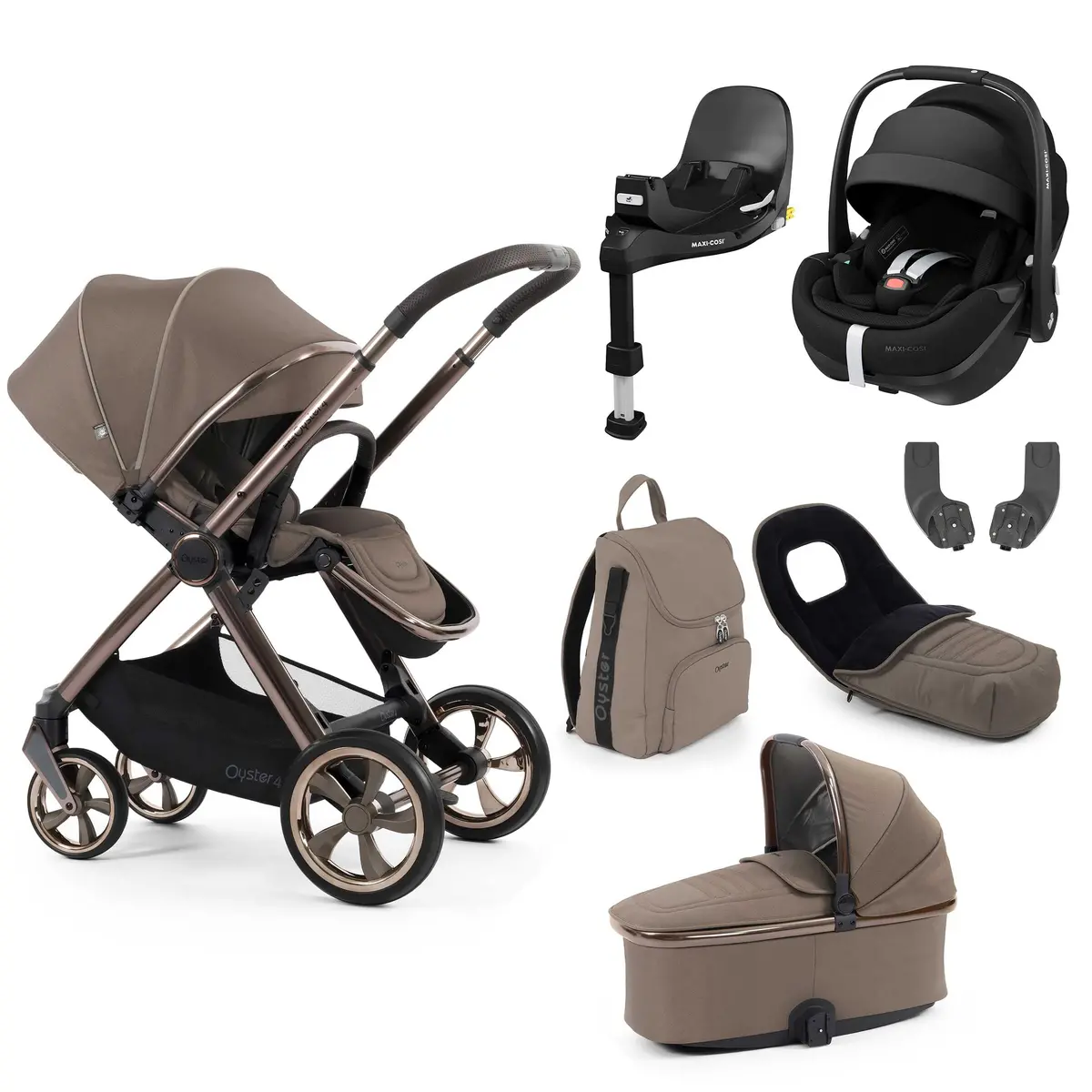Babystyle Oyster 4 Luxury Bundle - Mink 4