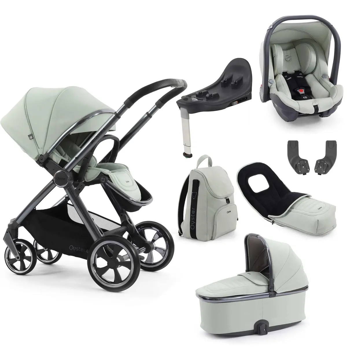 Babystyle Oyster 4 Luxury Bundle - Pistachio 1