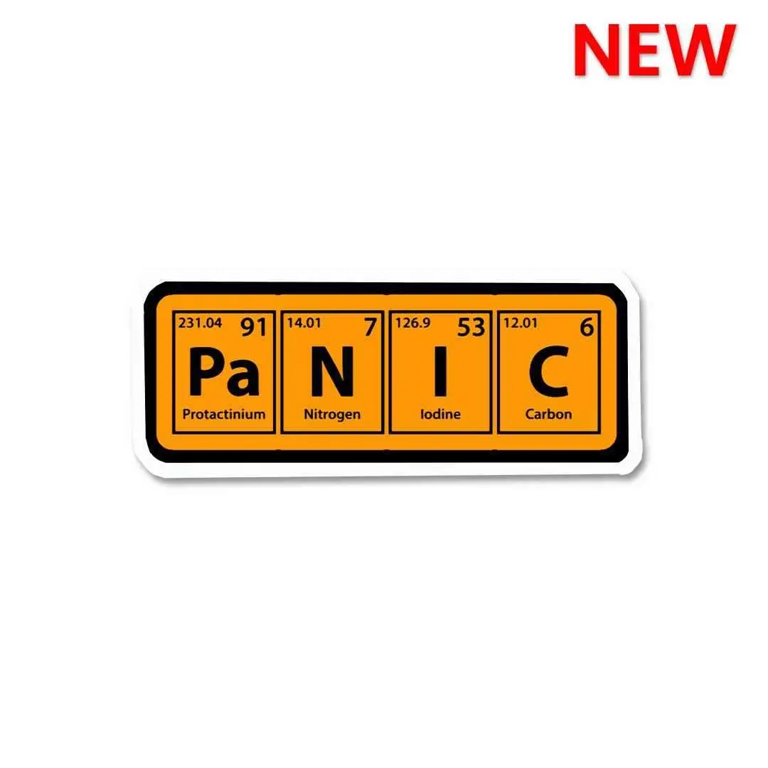 Pa N I C Sticker 1