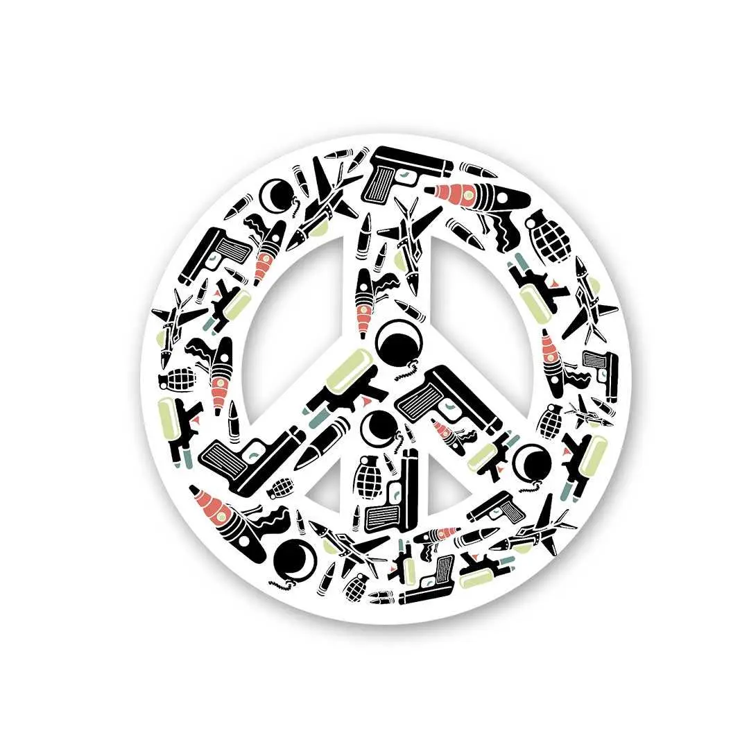Peace 1.0 Sticker 1