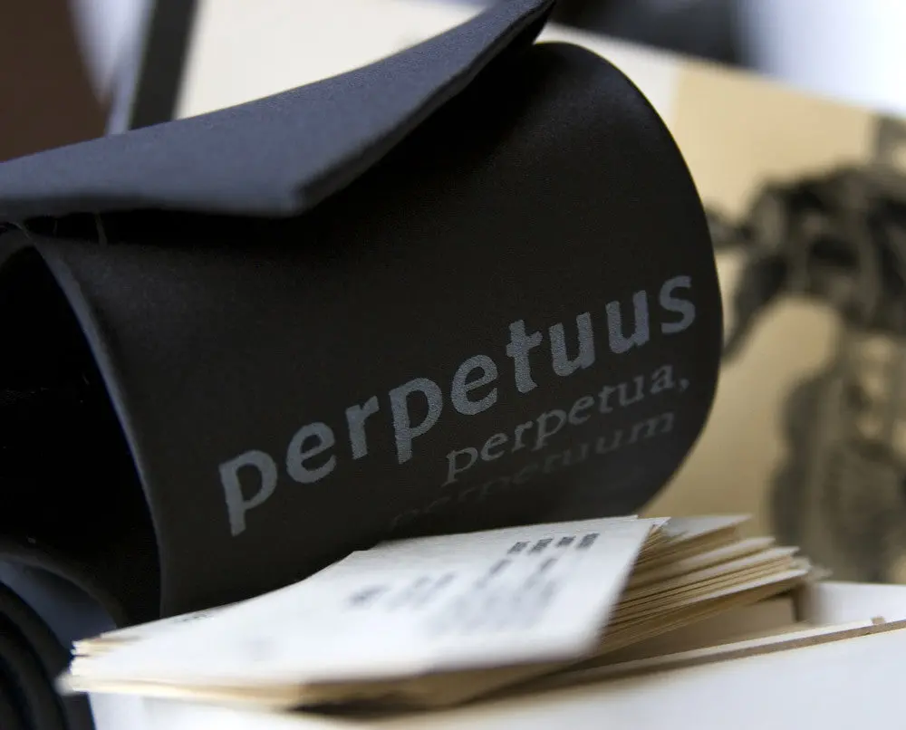 Perpetuus: Forever Microfiber Necktie 1