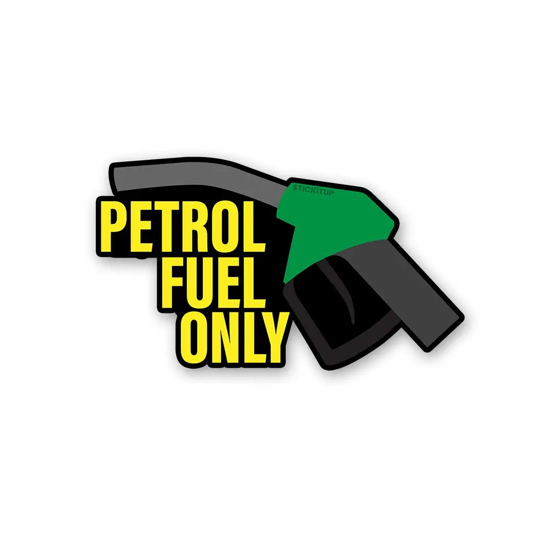 Petrol Fuel Only Sticker 1