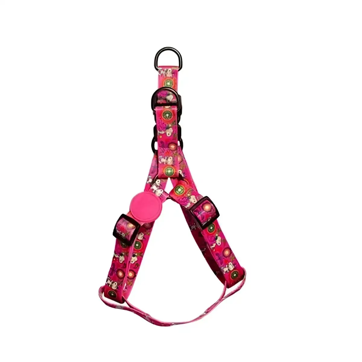 Pettorine Charlie Brown Pink Flower 1