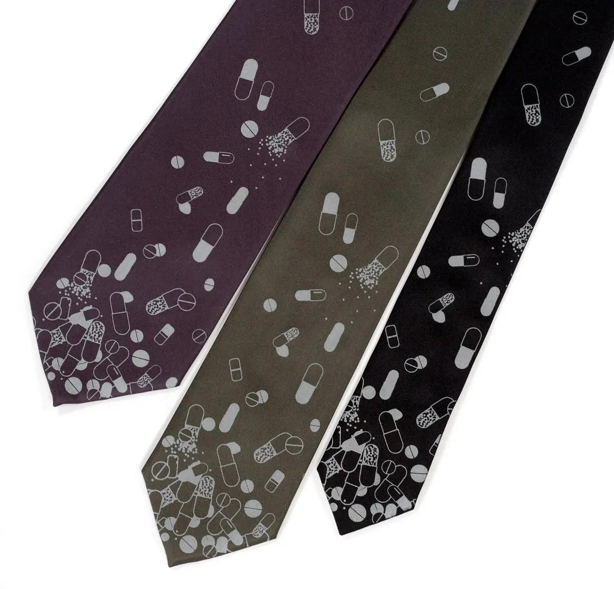 Pill Spill Necktie 1