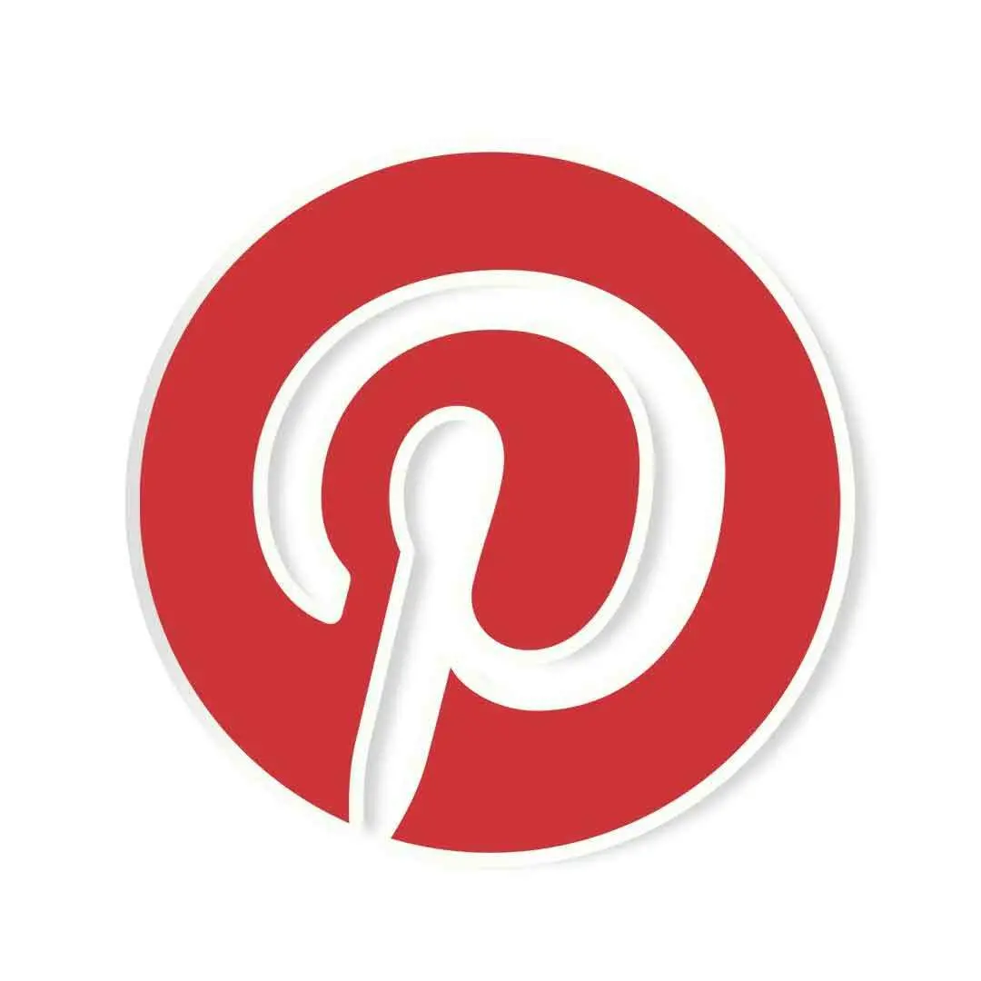 Pinterest Logo Sticker 1