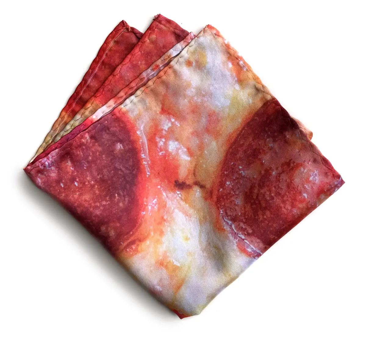 Pepperoni Pizza Pocket Square 2
