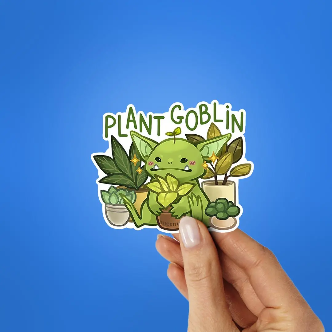 Plant Goblin Sticker 2