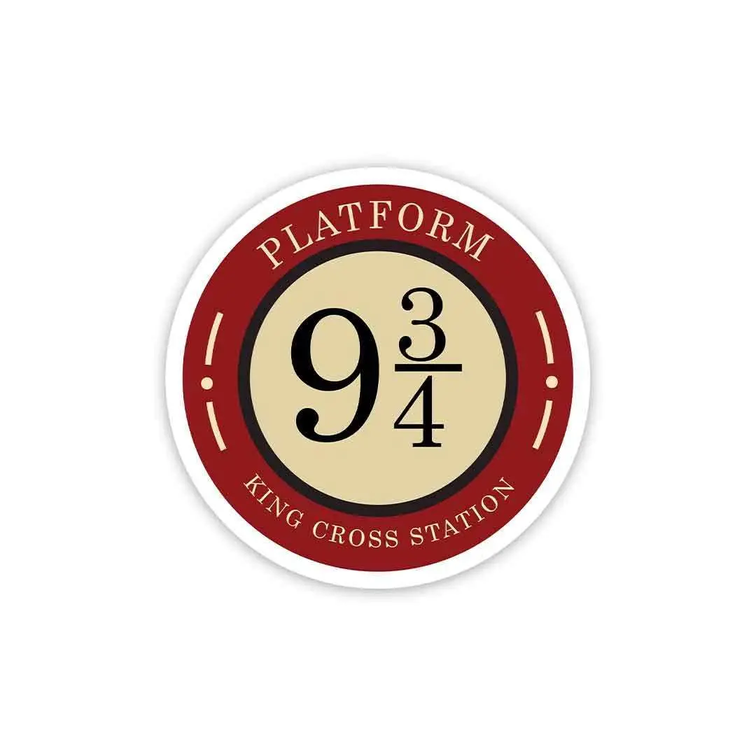 Platform Nine And Three-Quarters Sticker 1
