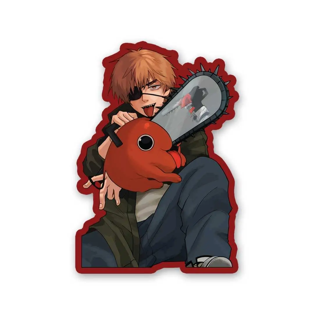 Pochita Sticker 1